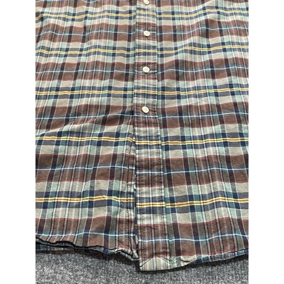 Ralph Lauren Men’s Shirt 3XLT Madras Plaid Classic Fit Button Down S/S Big Tall - Picture 6 of 16